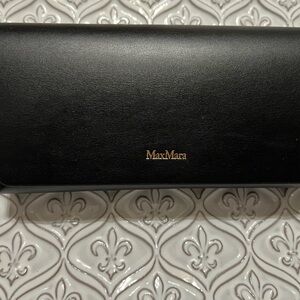 Max Mara Black Glasses Case (Case Only)